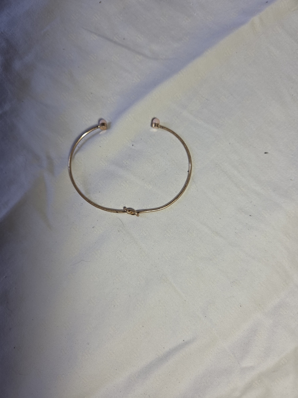 Plunder Rose Gold Knot Cuff Bracelet